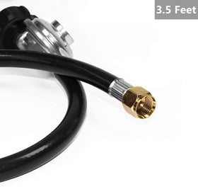 DOZYANT regulator hose enabling quick tool-free installation.