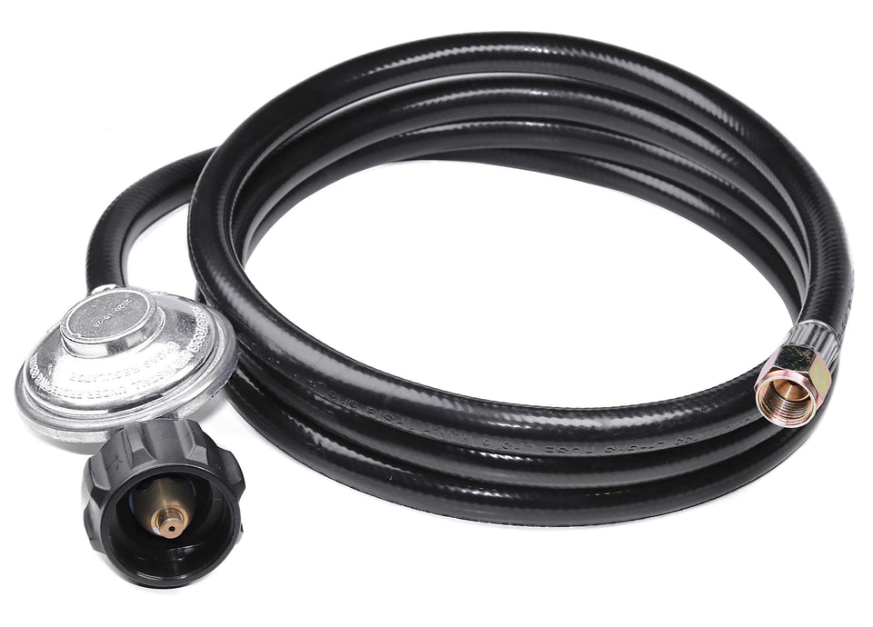 DOZYANT universal QCC1 regulator with 8ft hose front view for quick setup and compatibility