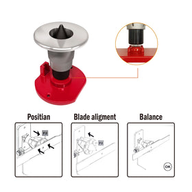 DPHXF ball bearing spindle enables smooth rotation during setup
