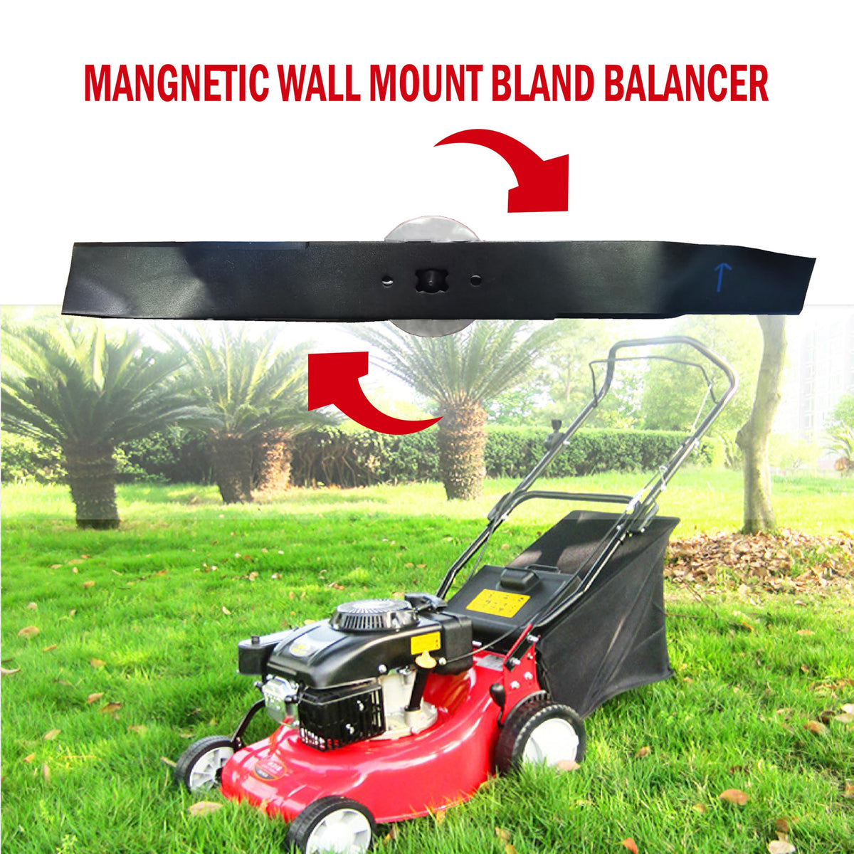 DPHXF durable steel blade balancer with red powder coating