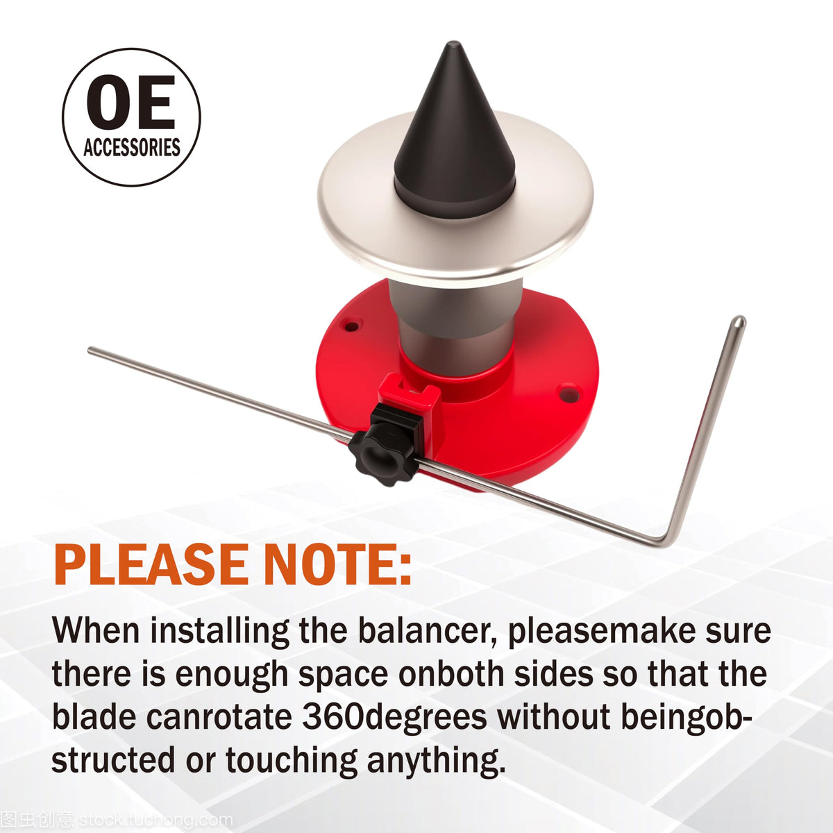 DPHXF universal compatibility for most mower blades