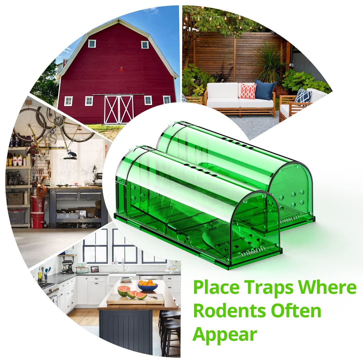 DR CATCH removable compartments simplify cleaning and reuse after release.