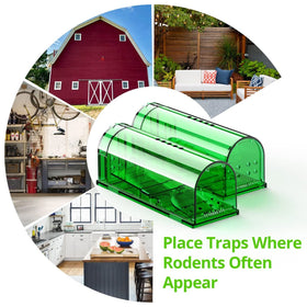 DR CATCH removable compartments simplify cleaning and reuse after release.