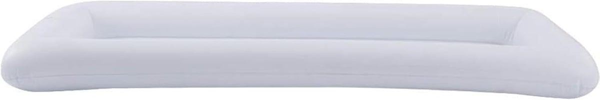 DR.DUDU inflatable serving bar with ice packs cooling drinks at deck.