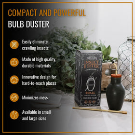 Dr. Killigan's Insect Buster 14oz bulb duster ideal for bigger areas and hands.