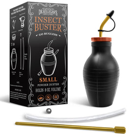Dr. Killigan's Insect Buster 8oz bulb duster for precise powder application in tight spaces.