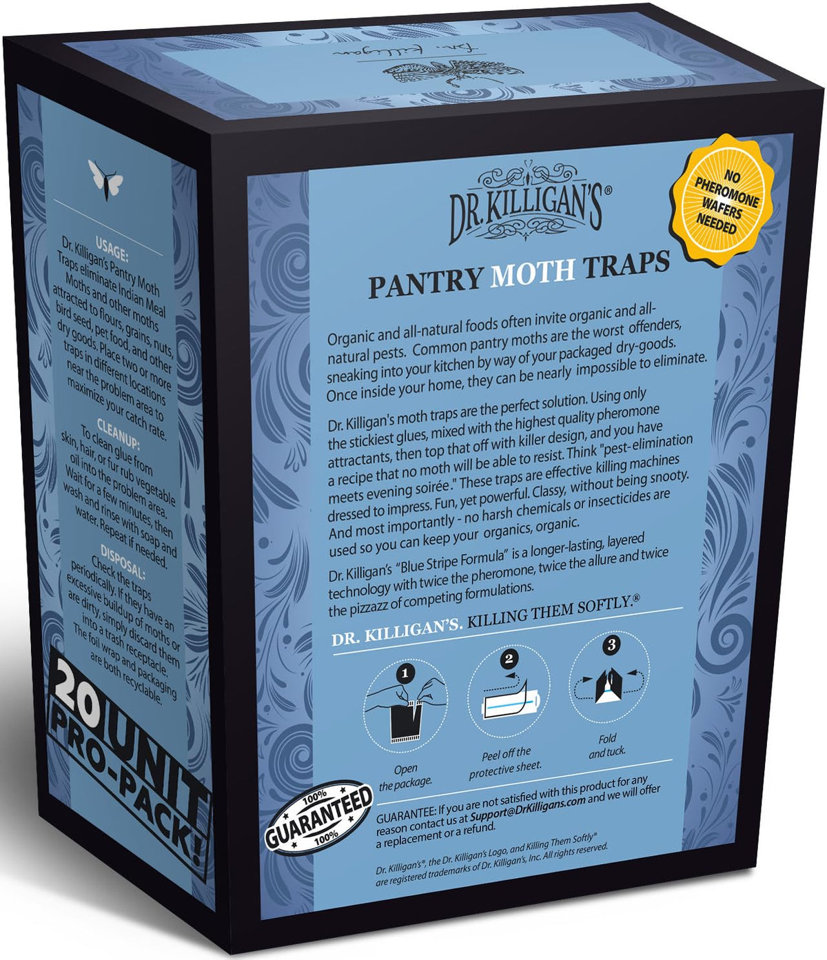 Dr. Killigan's pantry traps protect kitchens from moth incursions