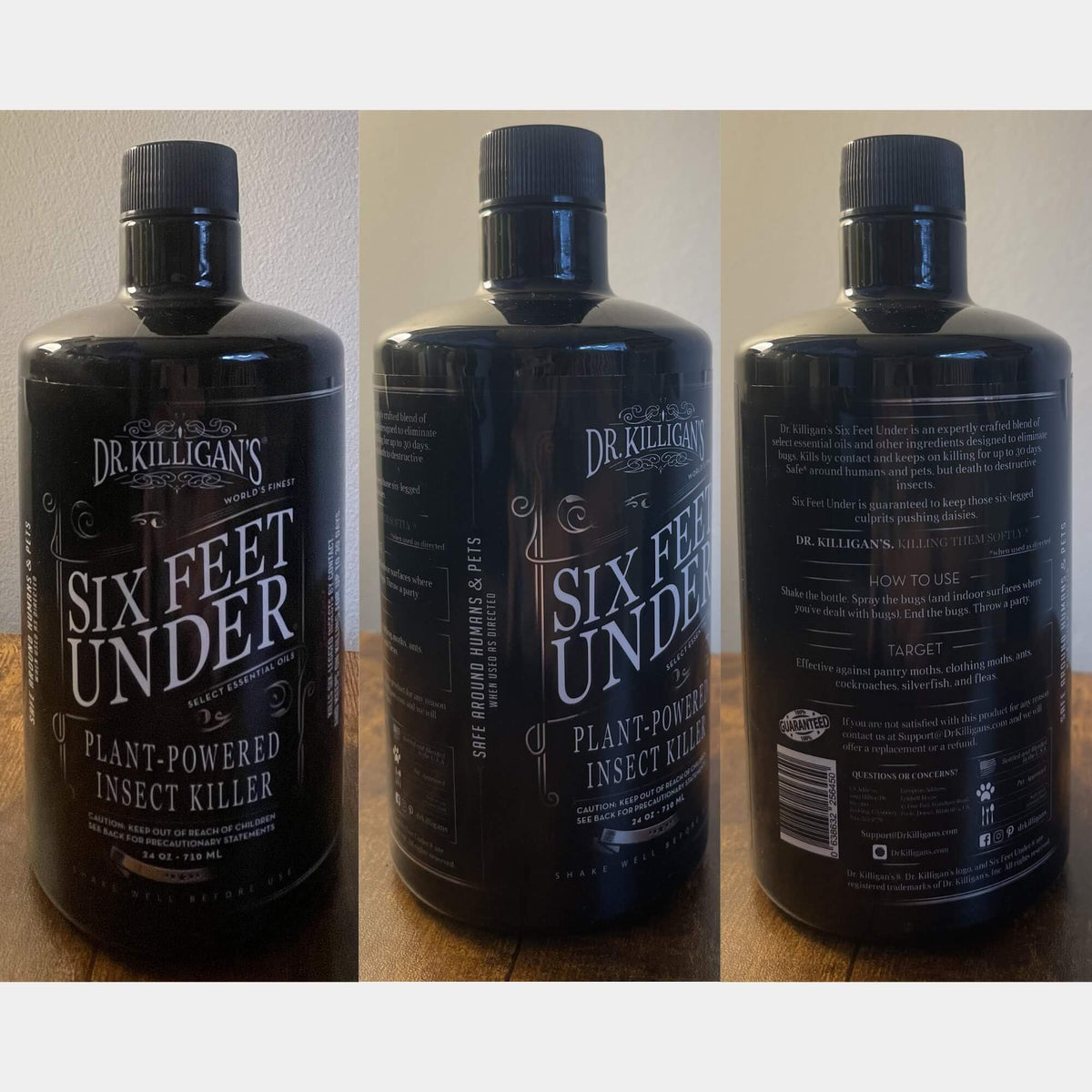 Dr. Killigan's Six Feet Under pet-friendly formula supports safe homes when used as directed