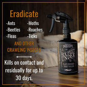 Dr. Killigan's Six Feet Under used on windows and doors to deter pests at entry points