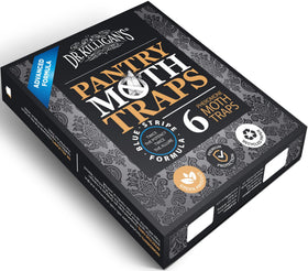 Dr. Killigan's traps six-month protection image communicates long-lasting pantry defense