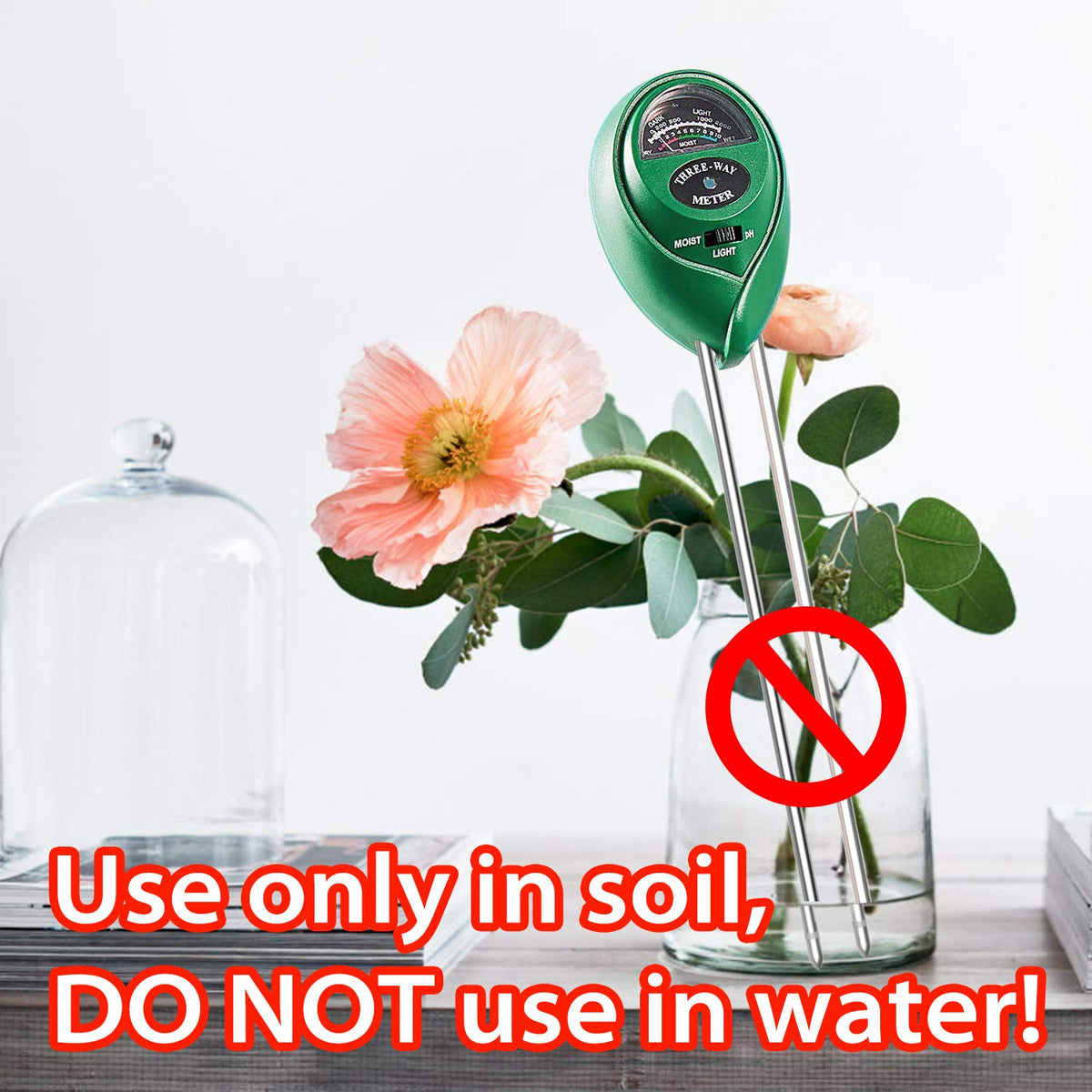 Dr.meter compact portable design fits on balconies and greenhouses