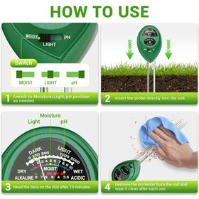 Dr.meter no-battery-needed convenience for quick plant checks