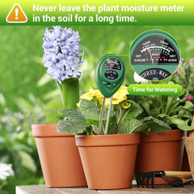 Dr.meter soil pH test checks soil acidity for healthier soil