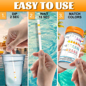 Dr.Tim.Wang bottle label aids easy storage and repeatable testing year round.