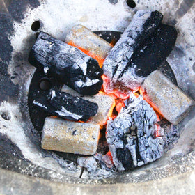 Dracarys big green egg compatible fire grate closeup showing durability
