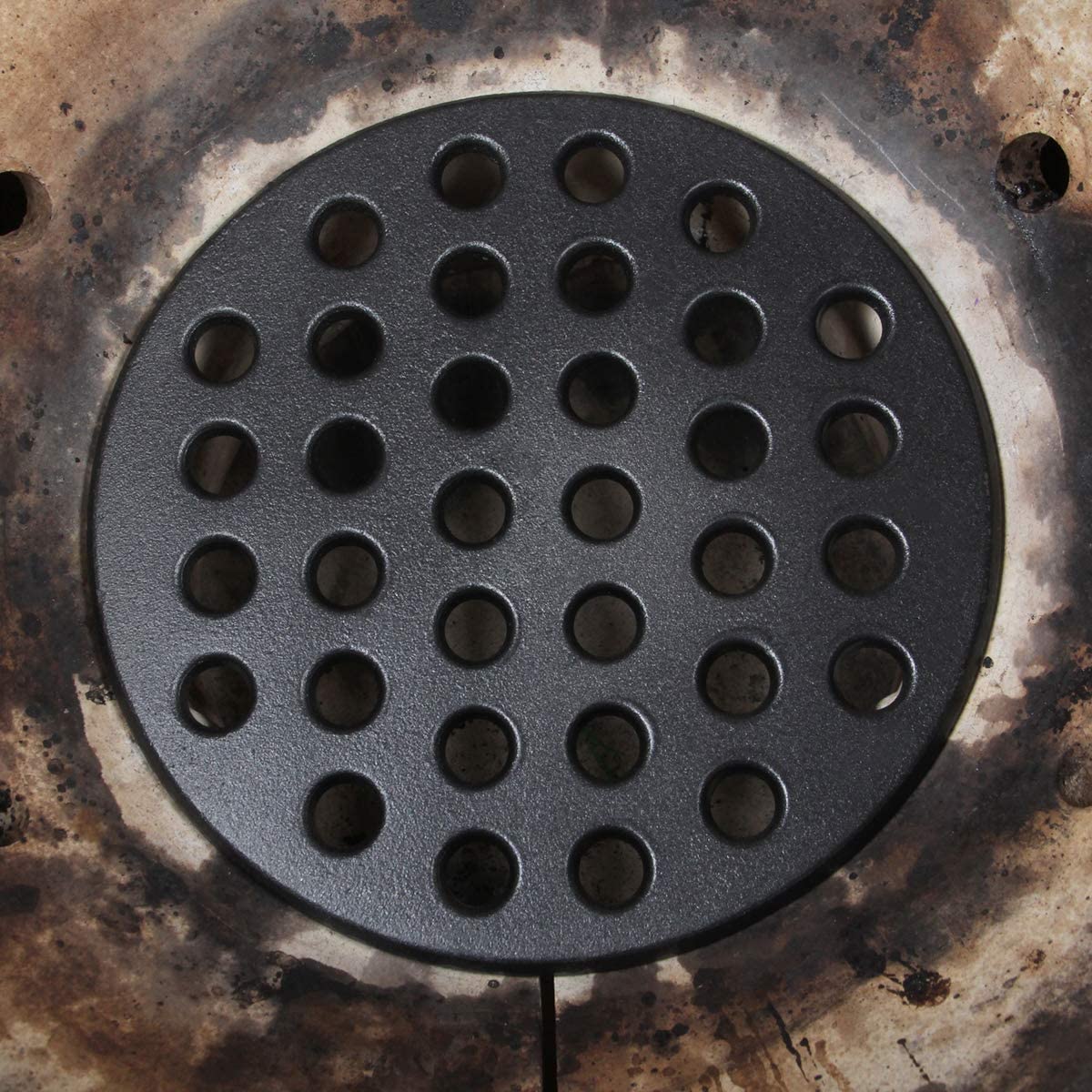 Dracarys cast iron grate durable surface ready for long-term use