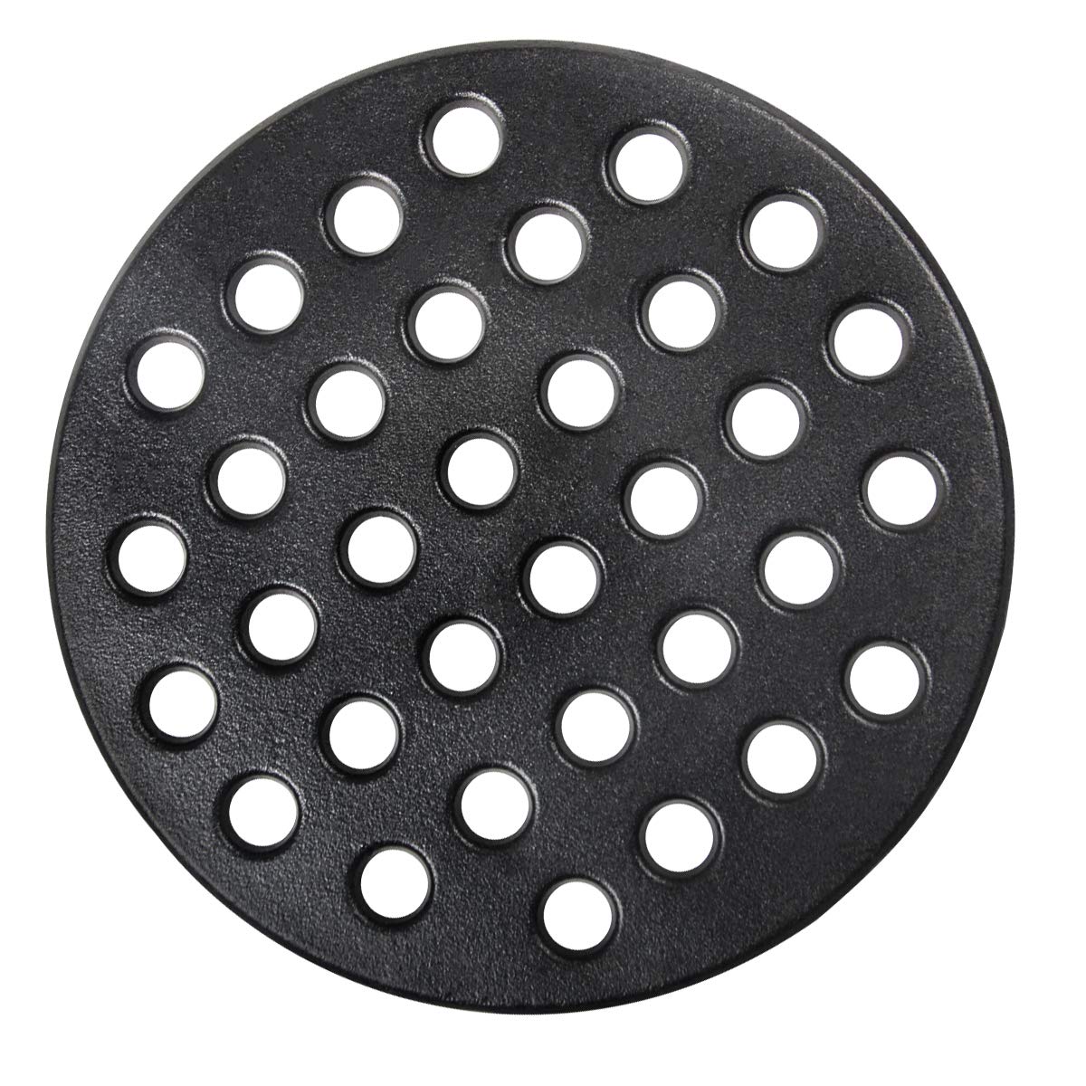 Dracarys round cast iron fire grate 9inch top view improves airflow for even heat