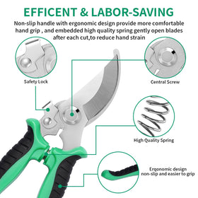 Drametic+ sharp stainless steel blades deliver clean cuts