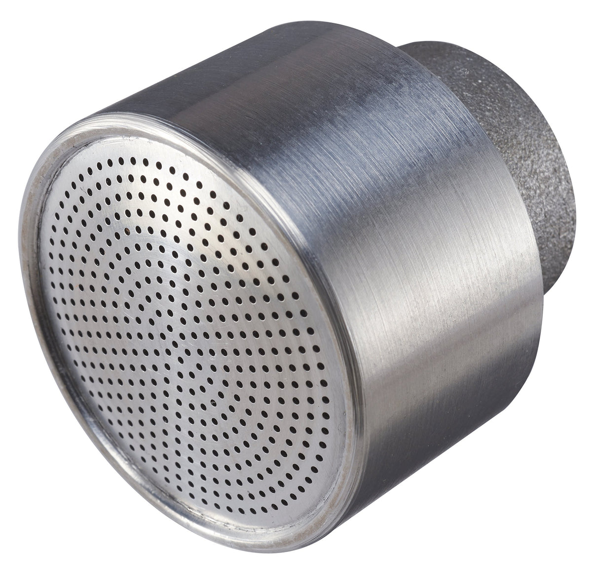 Dramm 400AL water breaker nozzle shows 400 holes delivering a gentle, full-flow spray.