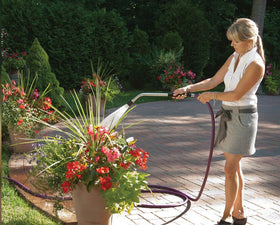 Dramm Classic Rain Watering Wand ideal for containers, beds, and garden rows.