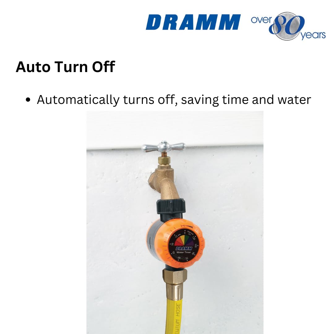 Dramm ColorStorm compact design fits tight garden spaces.