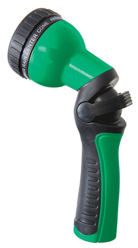 Dramm One Touch Revolution spray gun with thumb control enables precise pot watering.