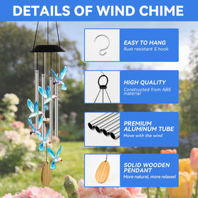 Dream Master Mothers Day gift wind chime for mom and grandma