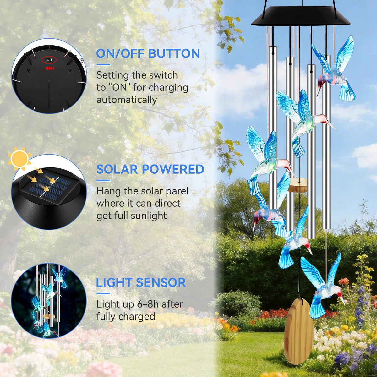 Dream Master outdoor patio decor hanging for sunrooms and porches