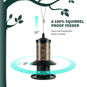 Dreamdrawer Squirrel-Proof Feeder sturdy weather resilience for outdoor use