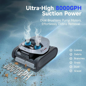 DREAME pool cleaner smart navigation mapping ensures full coverage without misses