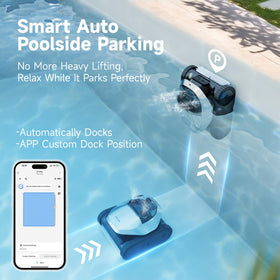 DREAME pool cleaner waterline cleaning for pristine pool rims