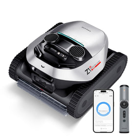 DREAME Z1 Pro with 8,000 GPH suction demonstrates powerful debris pickup.
