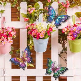 Dreamskip butterfly wall art garden display brightens outdoor spaces