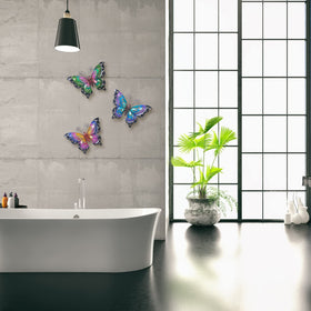 Dreamskip butterfly wall art kid room color adds playful charm
