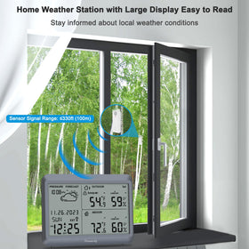 DreamSky outdoor sensor wireless provides reliable temperature and humidity readings outdoors.