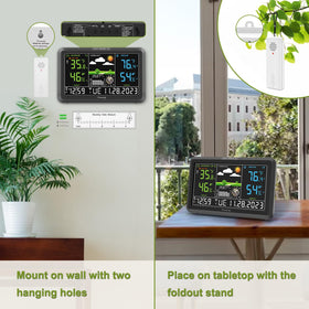 DreamSky USB port charges devices while monitoring conditions.