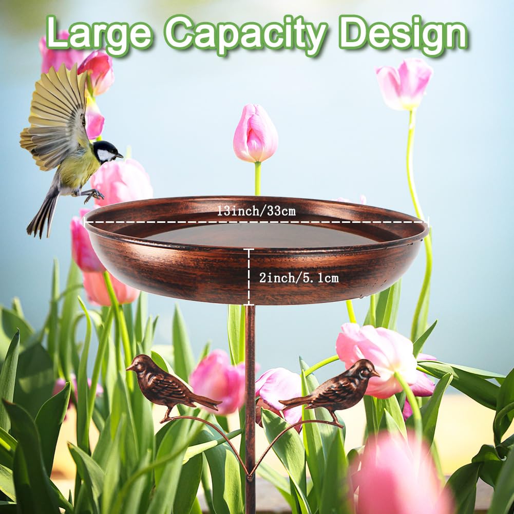 DREAMSOUL decorative birds perched on branches for garden charm
