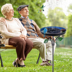 DREAMSOUL outdoor garden bird bath adds charm and vitality