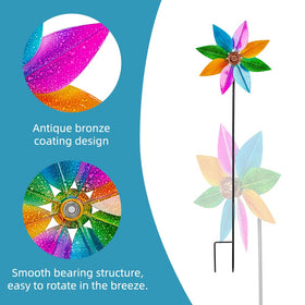 Dreamysoul easy-assembly pinwheel makes setup quick and enjoyable.