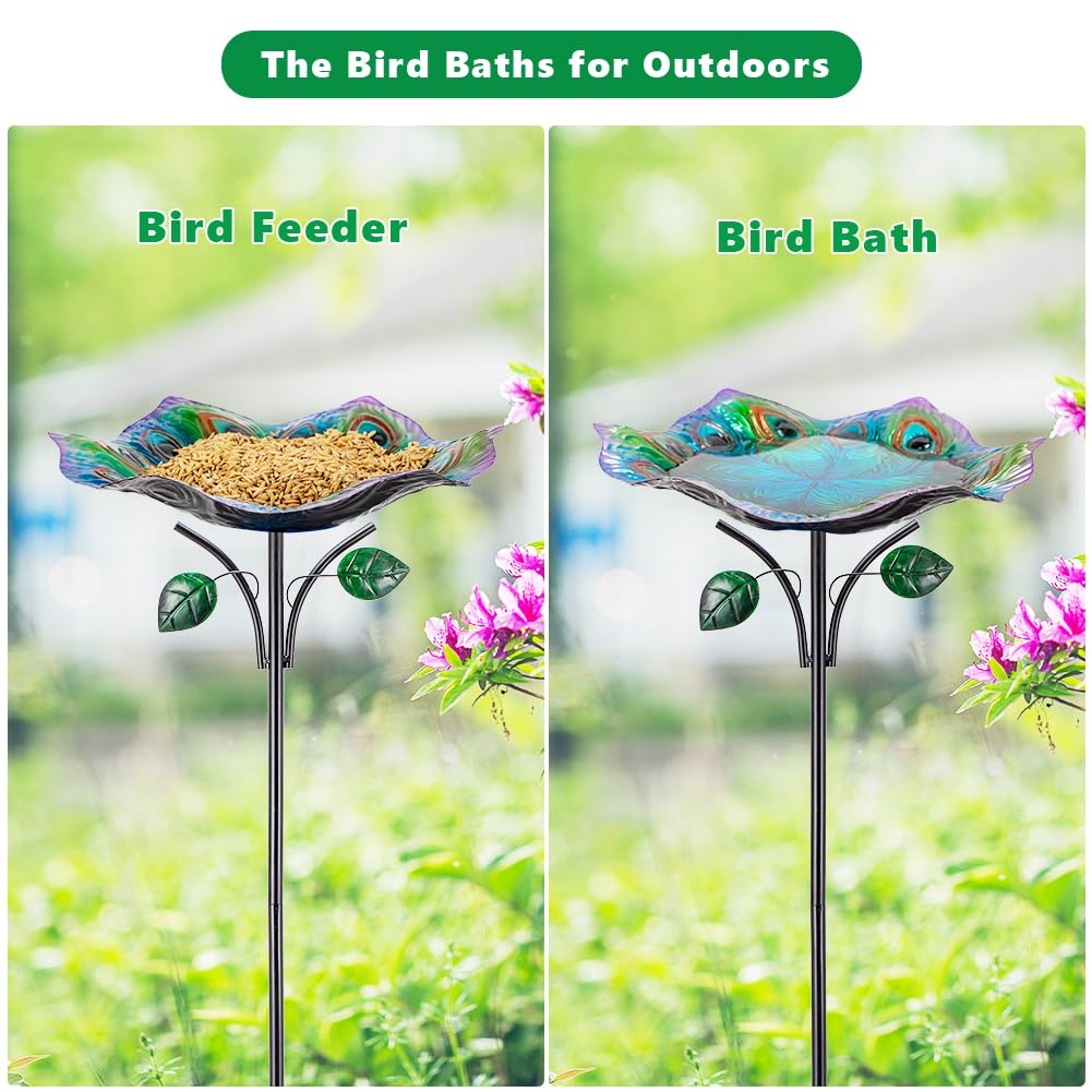 Dreamysoul gift ready bird bath offers a thoughtful wildlife gift