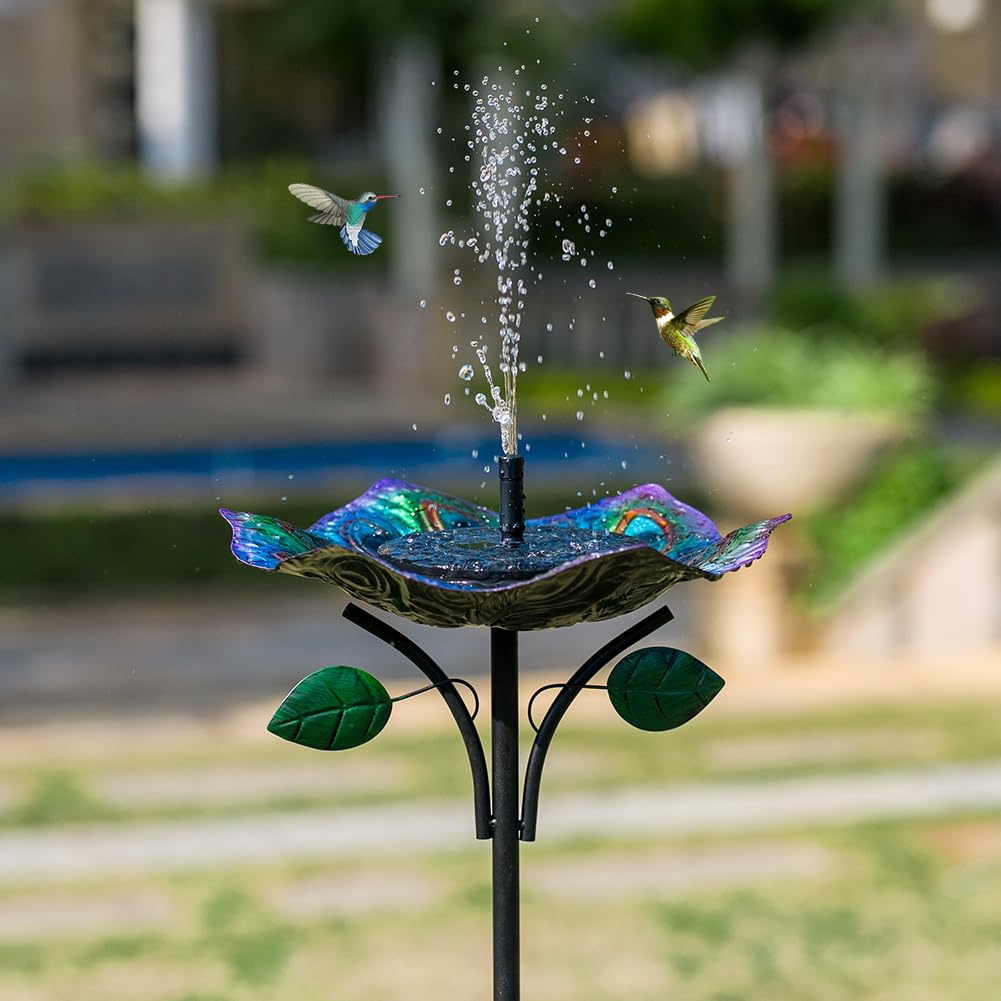 Dreamysoul outdoor birdbath durable material designed for long lasting use
