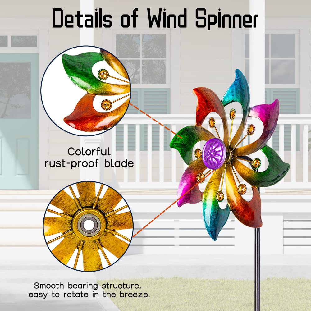 DREAMYSOUL wind spinner showcases easy, tool-free assembly