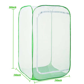 DredQcco garden netting lets water and sunlight pass through while keeping deer at bay.