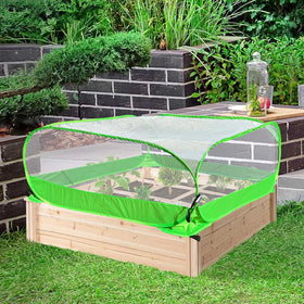 DredQcco pop-up plant cover folds into a storage bag