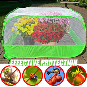 DredQcco pop-up plant cover ultra-dense mesh that remains light-permeable