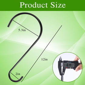 Dreecy bird feeder hook for outdoors supports feeders securely under any weather.
