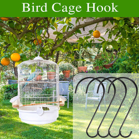 Dreecy plant hanging hook 12inch provides versatile indoor and outdoor hanging options.