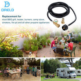 DRELD fire pit propane line enables versatile backyard evenings