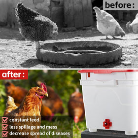 Dreyoo ABS plastic and stainless steel construction stands up to sun and wear