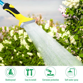 Dreyoo Fan Nozzle dual-pack provides two sprayers for versatile watering tasks.